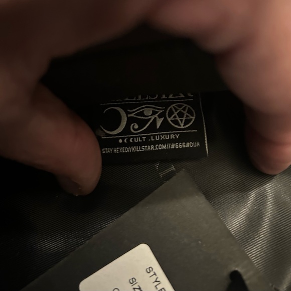 Rare KILLSTAR minerva nun home handbag purse shoulder round bag NWT - Picture 9 of 9